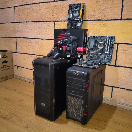 Peças de informática no estado, placas mãe, gabinete e outros