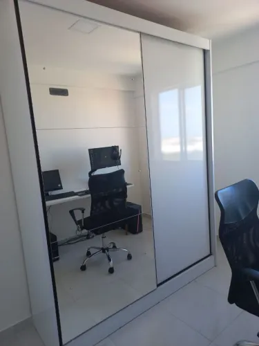 Guarda roupa solteiro 100% MDF