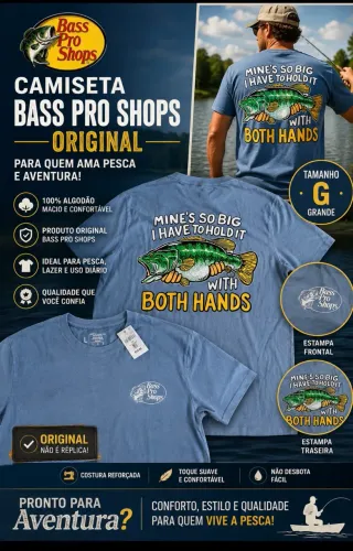 Camiseta bass pro shops original 