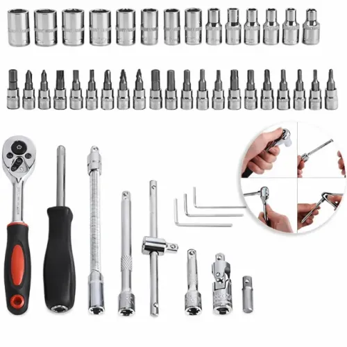 Kit Ferramentas 46 Peças com Maleta