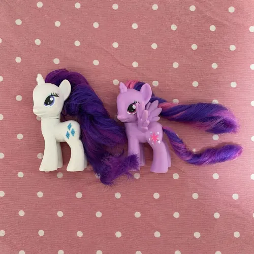 Twilight Sparkle e Rarity My Little Pony