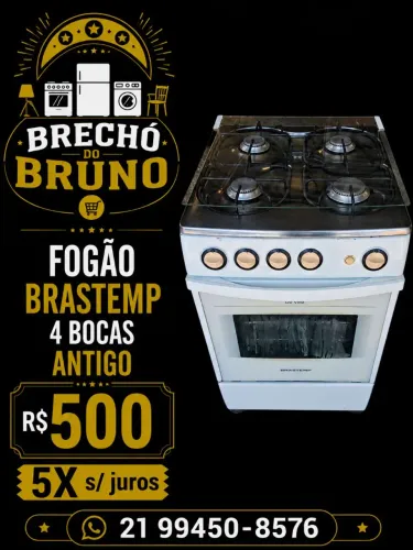 Fogão Brastemp 4 Bocas Antigo