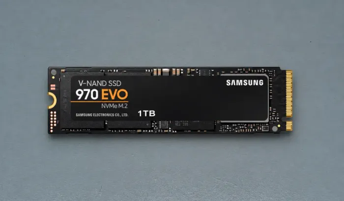 SSD 1TB Nvme Samsung Evo 970 Leitura 3,400 MB/s Escrita 2,500 MB/s Gen 3