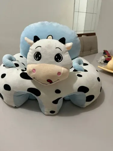 Almofada Bebê Assento Infantil Postura Antiqueda Vaquinha
