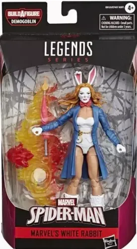 Marvel Legends Spider-man White Rabbit Wave Demogoblin
