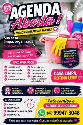 ? FAXINA MARCADA, CASA RENOVADA! ?