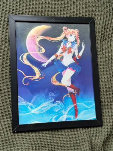 Quadro Folha Lenticular Sailor Moon