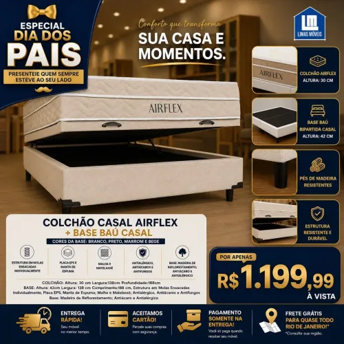 CAMA BOX CASAL