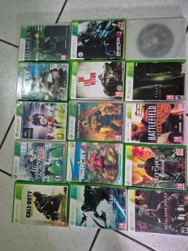 Lote jogos Xbox 360