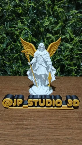 Escultura Decorativa Arcanjo São Rafael