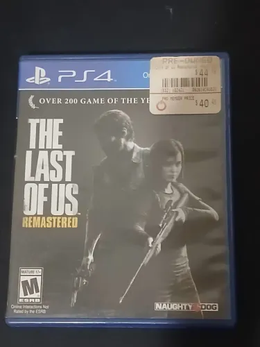 The Last of Us Remastered PS4 - Mídia Física