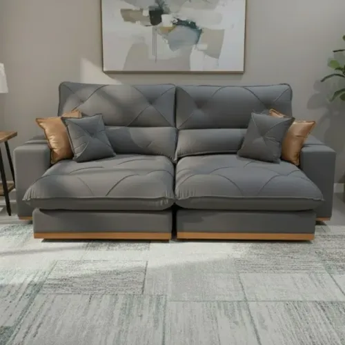 Sofá Retrátil e Reclinável Aquiles 2,00 D33 - Produto Novo! Pronta Entrega!