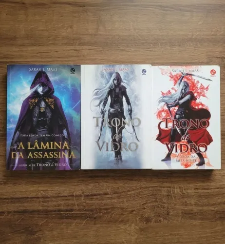 Trono de Vidro. Volume 0.5, 1 e 2 