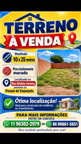Terreno 10x25