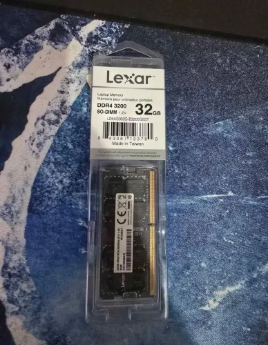 DDR4 sodimm 3200 32gb notebook lexar
