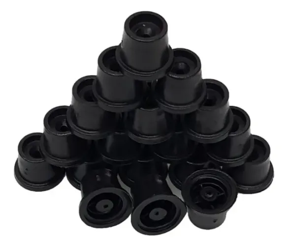 Kit 1000 Pezinho Multiuso Medio Preto 