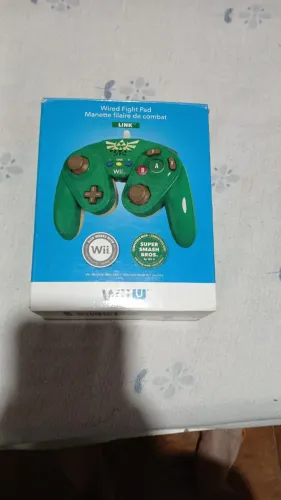 Controle Original Gamecube para Wii U Temático da Franquia The Legend of Zelda 