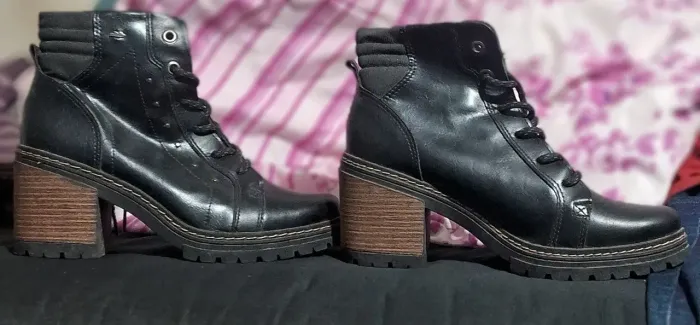 BOTA COTURNO DAKOTA SALTO BLOCO