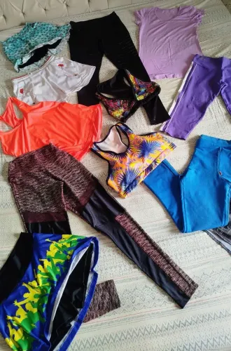 Combo roupas academia - M 