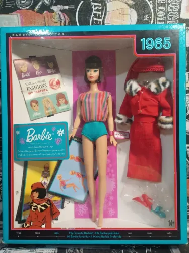 BARBIE COLLECTOR 1965 NOVA NA CAIXA LACRADA