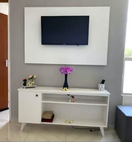 Home 50'' rack + painel com entrega grátis para Manaus