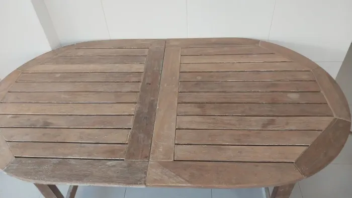 Mesa madeira cozinha ou varanda 