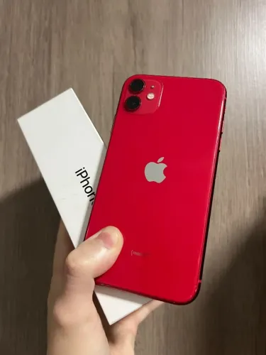 iPhone 11 Red Completo - Preço de desapego