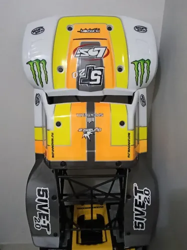 Automodelo bolha Losi 5ive t 2.0 completa!!!