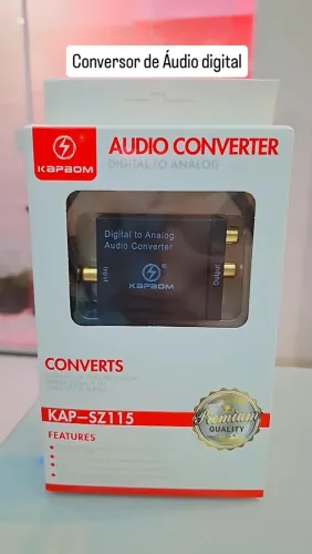 Conversor áudio digital para analógico