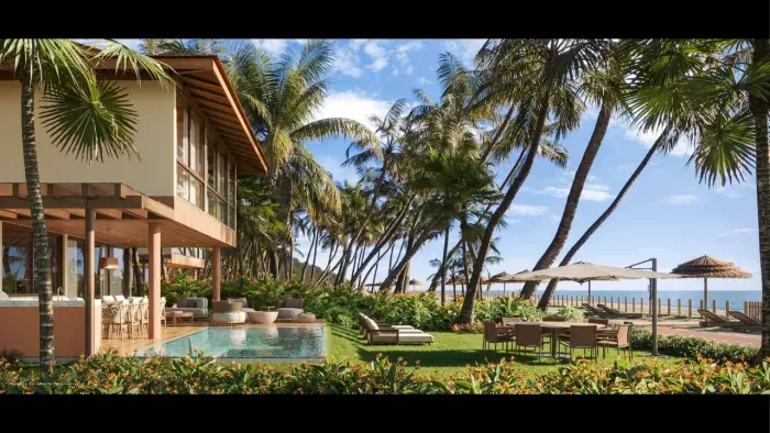 Casa Beira Mar Praia Japaratinga - Alagoas 250 m2 Vaga p/ Barco. Nova 4 Quartos 4 suites 3