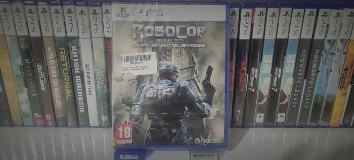 Jogo PS5 Robocop Roque City Lacrado!