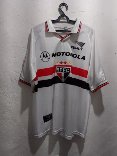São Paulo Home camisa G de futebol 2000
