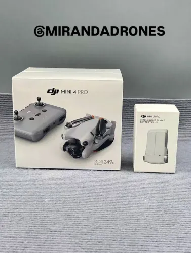 DJI MINI 4 PRO STANDARD + BATERIA PLUS LACRADO PRONTA ENTREGA.