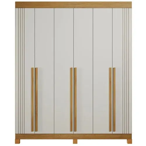 Guarda Roupa Bittencourt Casal 2.25m em MDF p1 S