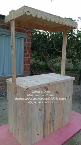 Vendo barraquinha 100% pinos