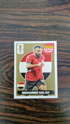 Mohamed Salah Ouro - Figurinha Copa do Mundo 2026