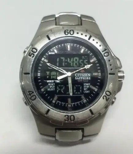 Citizen hora mundo C460-S007194 Promaster safira