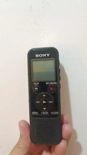 Gravador Profissional de Voz Digital Sony - Tem conversa no valor