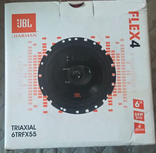 2 alto falantes jbl 5" e 1 6" 55w