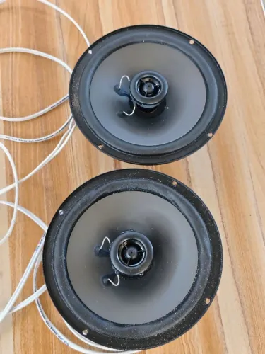 PAR DE AUTO-FALANTE COAXIAL DE EMBUTIR JBL SELENIUM 6CO1Q DE 6 POLEGADAS + PAR ARANDELAS