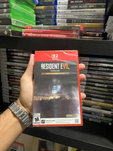 Resident Evil 7 Biohazard Gold Edition Lacrado de Nintendo Switch 2