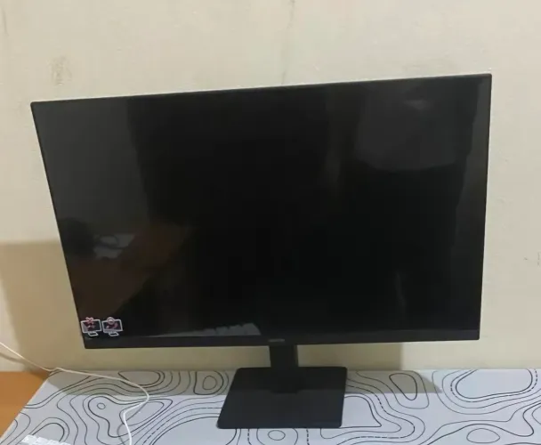 Monitor Samsung Essential S3 24" IPS 120Hz Preto Novo na Caixa com Nota Fiscal