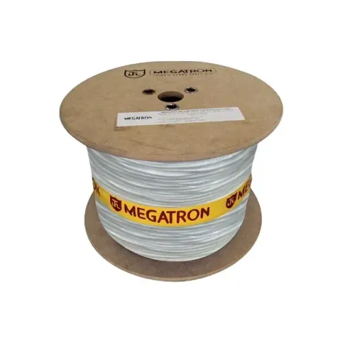 CABO COAXIAL RG6 75 OHMS 95% MALHA MEGATROM