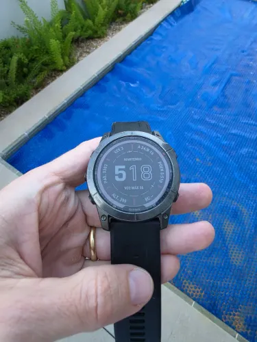 Relogio Garmin Fenix 7x Saphira Solar 51mm