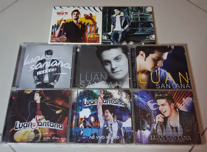 CD Luan Santana 8 Discos Original