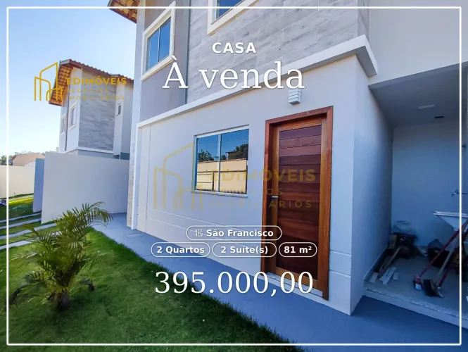 Incrível Casa Duplex em São Francisco 2 Suítes e Área Verde para Relaxar!
