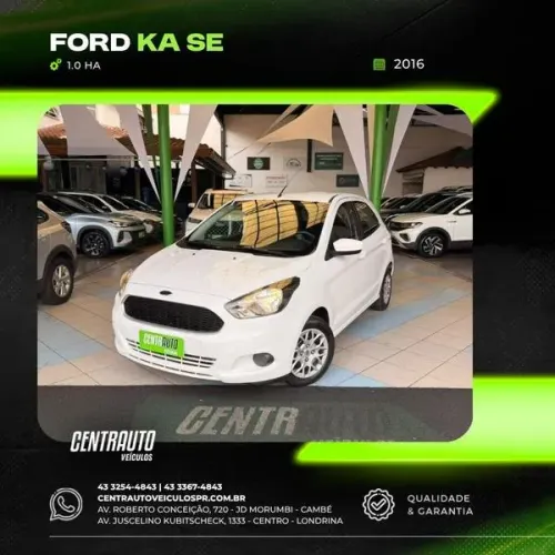 Ford KA 1.0 SEL Tivct Flex 5P 2016