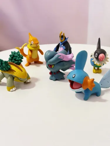 Lote 6 Figuras Pokémon JAKKS Pacific