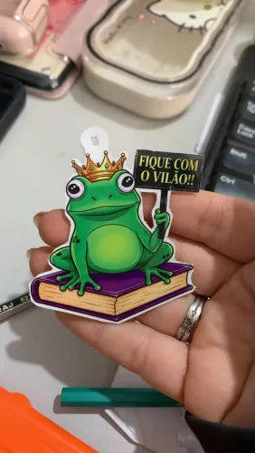 Marcador Decorativo - Livro Assistente Do Vilão 