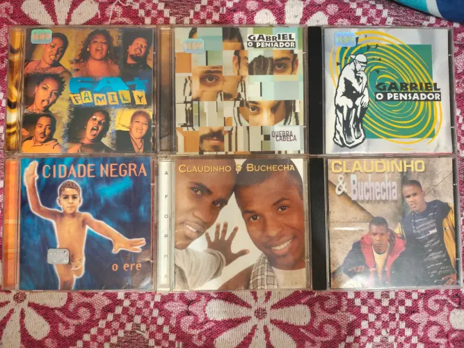 Lote de CDs Pop & R&B Nacional (Anos 90) 